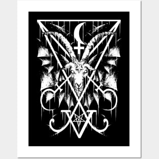 SIGIL OF LUCIFER AND BAPHOMET Classic Posters and Art